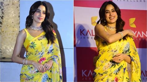 Janhvi Kapoor Dazzles The Internet As She Dances In Floral Saree And