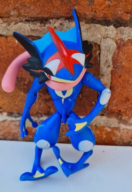 POKEMON ASH GRENINJA Action Figure 5 Articulated Tomy Nintendo Rare