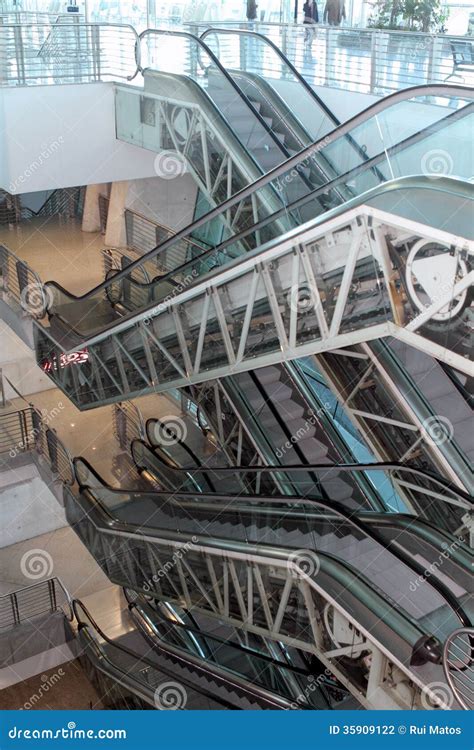 Escalators Stock Photo Image Of Elevators Escalator 35909122