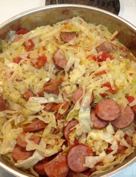 Best Cooking Recipes Fried Cabbage With Sausage