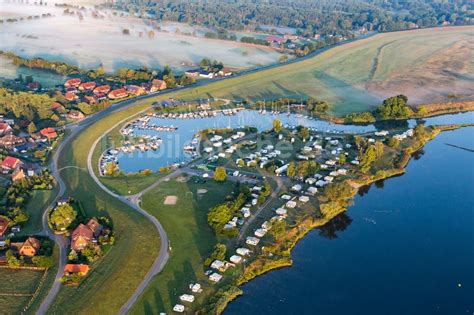 Luftaufnahme Artlenburg Campingplatz Mit Yachthafen Wohnwagen Und