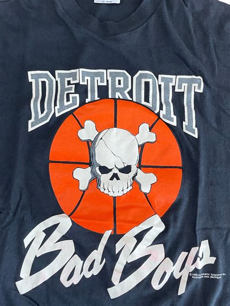 Vintage Detroit Pistons Bad Boys T Shirt For All To Envy