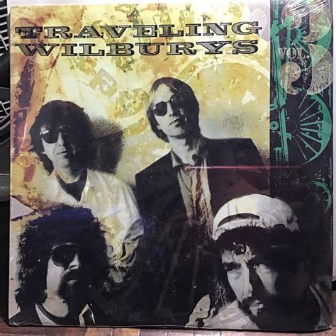 LP Traveling Wilburys Vol 3 Bob Dylan George Harrison Tom Petty OOP