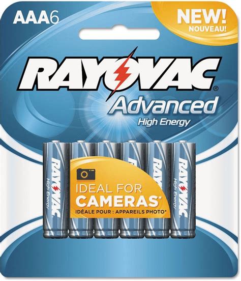 Amazon Rayovac AAA Batteries Fusion Triple A Battery 6 Count