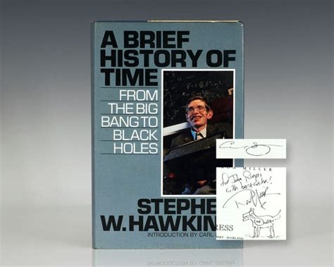 A Brief History Of Time Stephen Hawking First Edition Rare Book