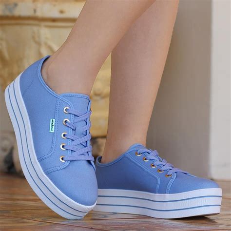 Tenis Casual Moleca Jeans Feminino Submarino