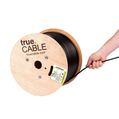 Outdoor Cat6 Shielded Cable | trueCABLE (Free Shipping)