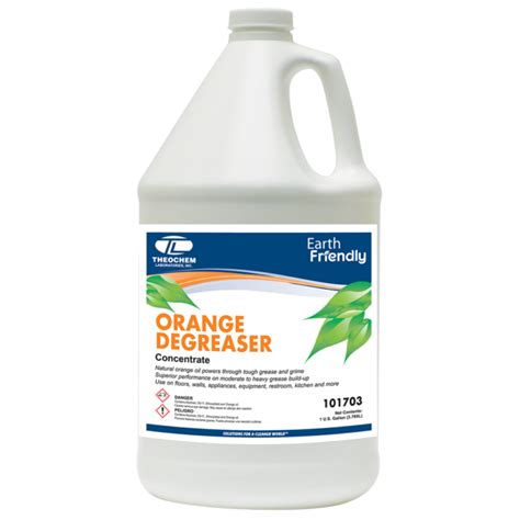 Orange Degreaser Concentrate Theochem Laboratories