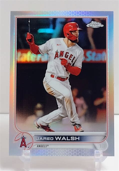 JARED WALSH 2022 Topps Chrome Baseball Refractor 24 Los Angeles