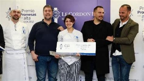 Una Cordobesa Gana El Vi Premio Promesas De La Alta Cocina De Le Cordon