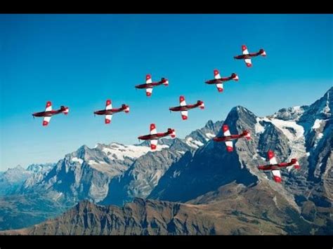 SWISS AIR FORCE PC 7 TEAM ISAF 2023 Dagmersellen Innerschweizer Schwing