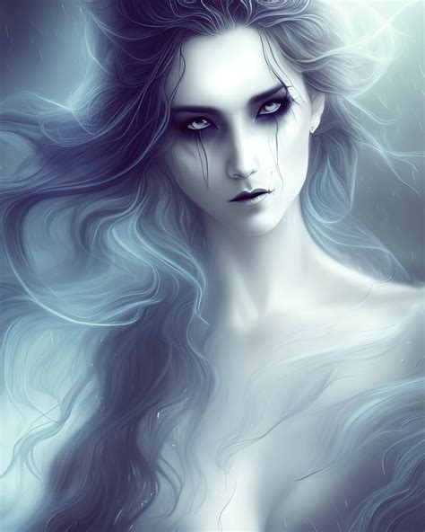 Beautiful Ghost Spirit Phantom Banshee Ghost Spectre Wraith · Creative