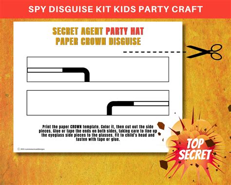 Spy Disguise Kit Spies in Disguise Secret Agent Disguise Spy Party ...