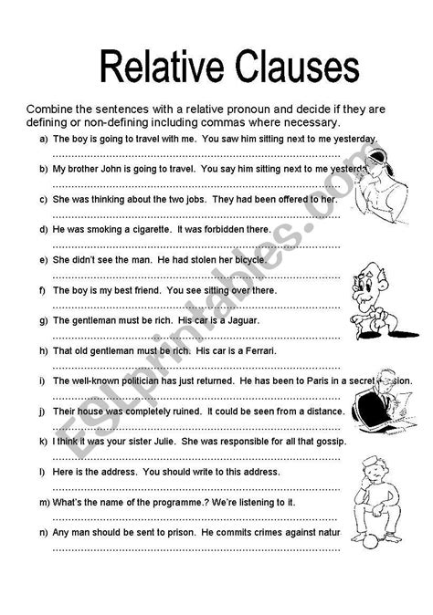 Relative Clause 35 Examples Usage Types Format Pdf