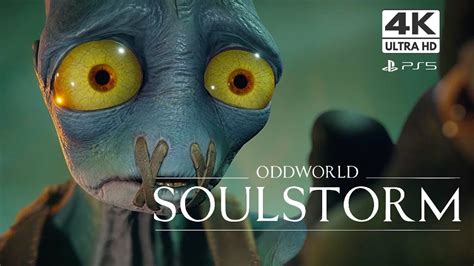 ODDWORLD SOULSTORM Gameplay Parte 1 Playstation 5