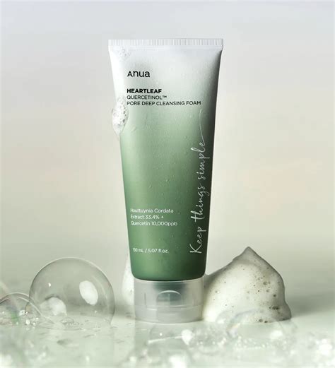 Anua Heartleaf Quercetinol Pore Deep Cleansing Foam 150ml JoahBox Maroc