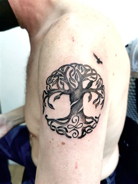 Celtic Family Tree Tattoo