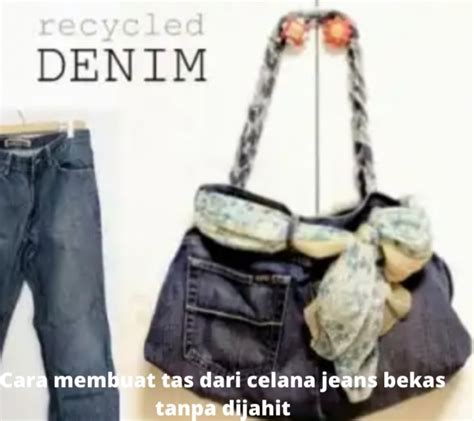 Cara Nak Buat Bag Dari Seluar Jeans