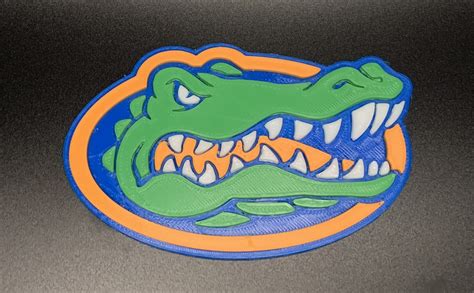 Free STL file UF Gators Logo 🚩 (OBJ)・3D printing template to download・Cults