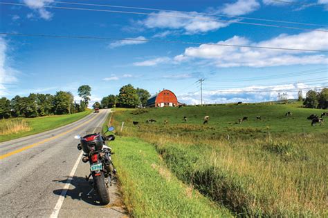 Riding Vermont Route 100 From Massachusetts To Memphremagog Rider