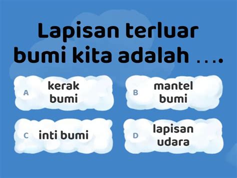 Ayo Berkenalan Dengan Bumi Kita Kelas Sd Quiz