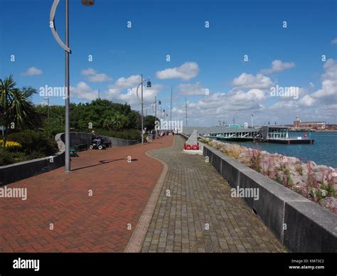 The Millennium Promenade Gosport Hampshire Stock Photo Alamy