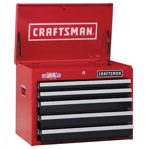 Craftsman 2000 Series 26 In W X 1975 In H 5 Drawer Steel Tool Chest