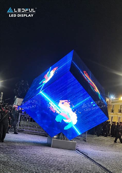 Ledful Outdoor Cube Led Screen In Venezuela Ledful