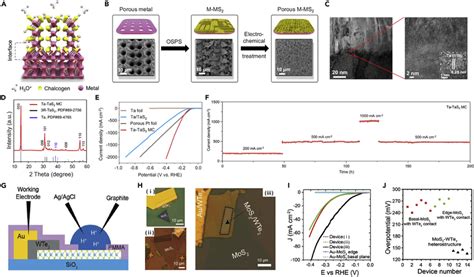 Interfacial Engineering Of Mtmds For Enhancing Her Activity A F