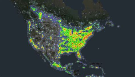 Light Pollution Map | Light pollution map, Light pollution, Beautiful ...