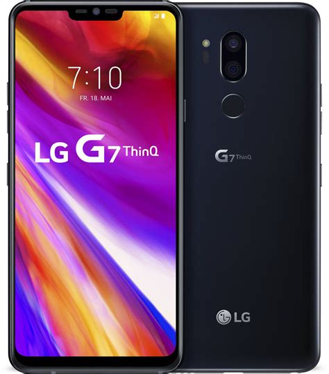 LG G7 ThinQ 64GB LM-G710EM black schwarz LTE 16MP simlockfrei NEU | G7 ...