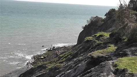 At Bonchurch Landslip Isle Of Wight Youtube