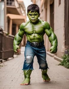 Hulk Costume Years Fancy Dress Face Swap Insert Your Face Id