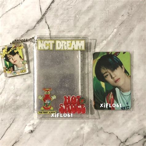 Jual NCT DREAM Jeno Hot Sauce Photoholder Keyring Set PC Shopee