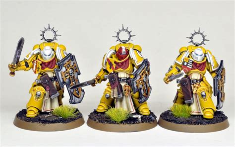 Imperial Fists Bladeguard Veterans RedGobbo