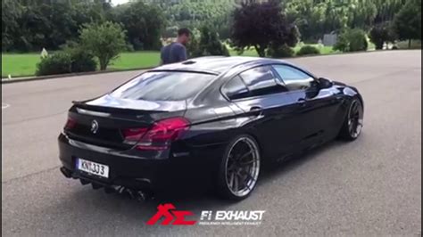 BMW FX M6 X Fi Exhaust Test Drive W Super Loud Sound YouTube