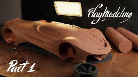 How I Make A Car Prototype Out Of Clay Automotive Sculpture Clay And