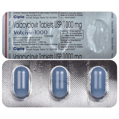 Valcivir Valacyclovir Tablet Mg At Rs Tablet In Nagpur Id