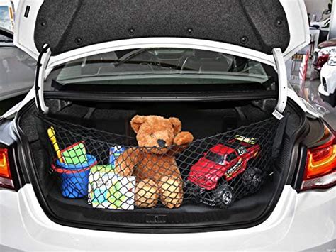 AUTOAC Cargo Net For SUV Car Trunk Net Stretchable Truck Bed Cargo