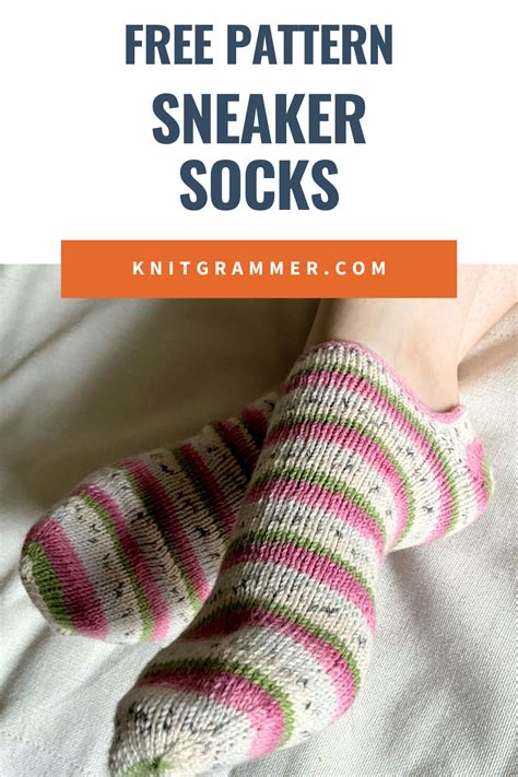 FREE Ankle Socks Knitting Pattern With Image Tutorial Knitgrammer