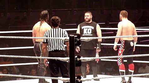 Seth Rollins V Sami Zayn V Kevin Owens — Wwe Universal Title Match Youtube