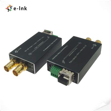 Mini G Sdi To Fiber Converter With Tally And Rs G Optical Sdi