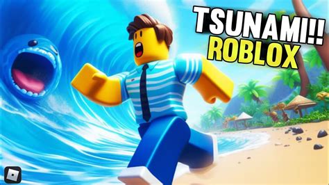 Survive The Tsunami In Roblox Natural Disasters Youtube