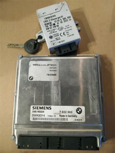 Bmw E M S S B Engine Ecu Dme Control Unit Module Mss