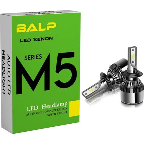 Balp M5 Led Zenon H1 Led Xenon 40w 9600lm 6500k Far Ampülü Fiyatı