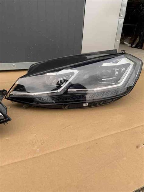 Svetlo Full Led Xenon Vw Golf 7 Vii Levy Leve Lift Bazar