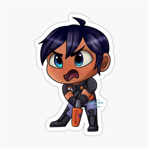 Slugterra Bajoterra Eli Shane Chibi Sticker For Sale By