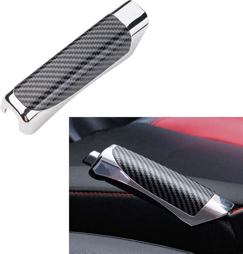 Car Handbrake Cover Parking Brake Cover ABS Grip Handbrake Cover