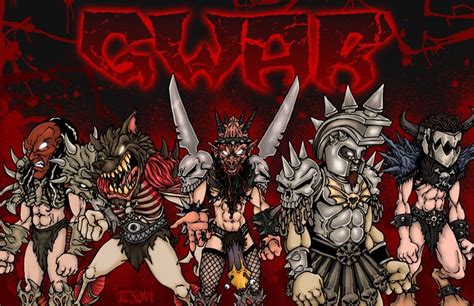 Gwar By Shadowcrypt On Deviantart Heavy Metal Music Gwar Band Cover Art