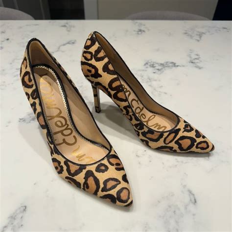 Sam Edelman Shoes Sam Edelman Hazel New Nude Leopard Stiletto Heel